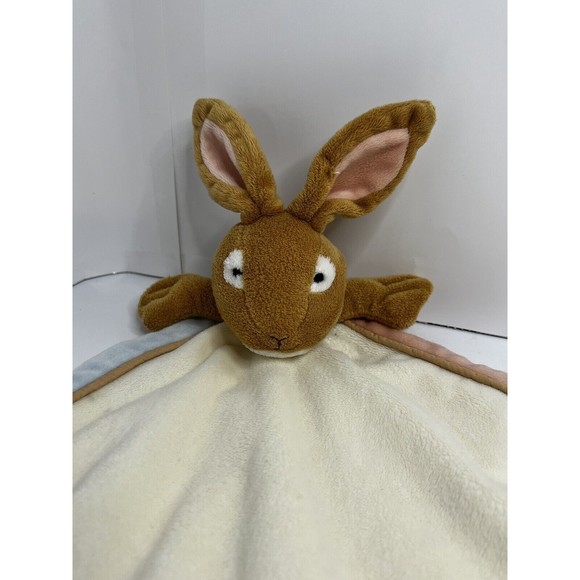 Guess How Much I Love You Bunny Baby Security Lovey Rabbit Kids Embroidery 15" - Picture 4 of 8